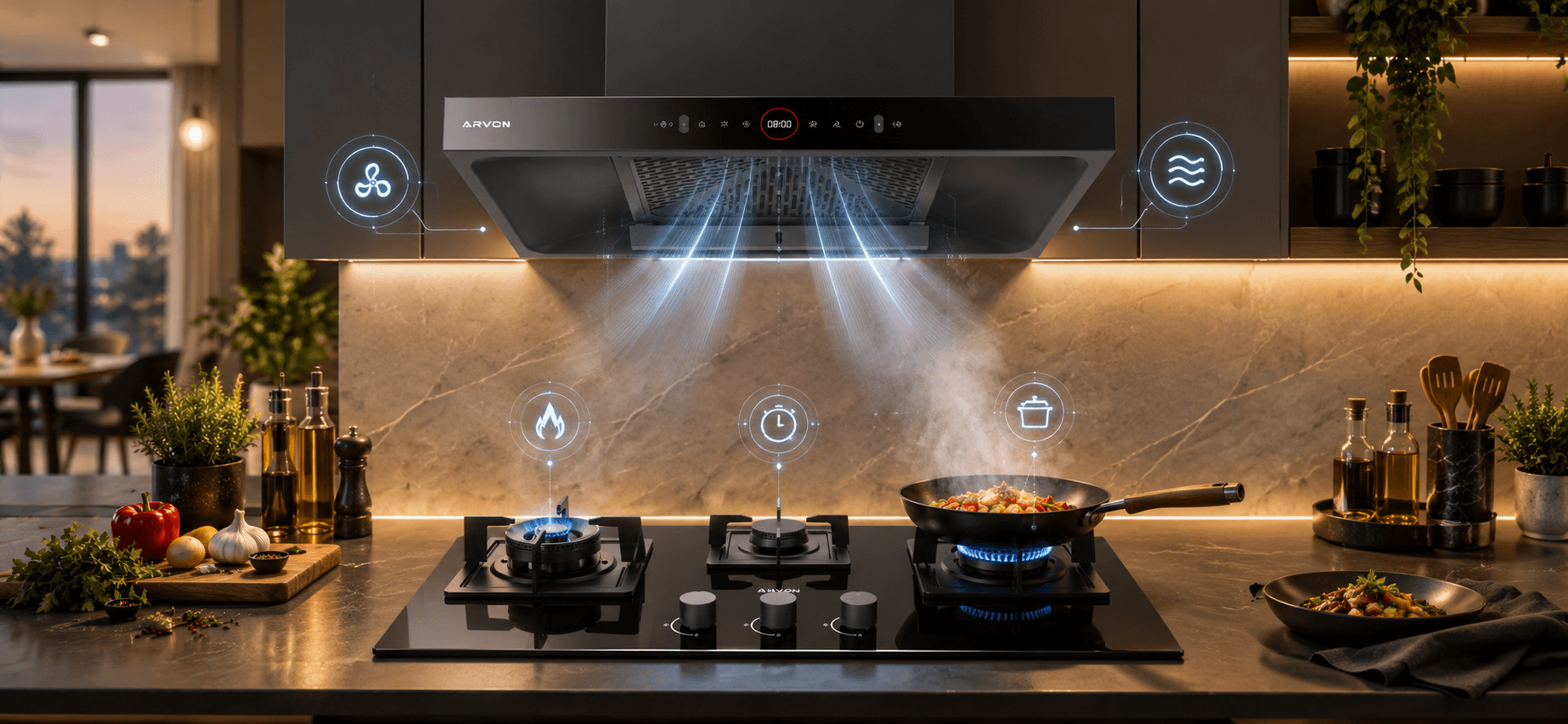 Tecnologia intelligente che trasforma la cucina di tutti i giorni
